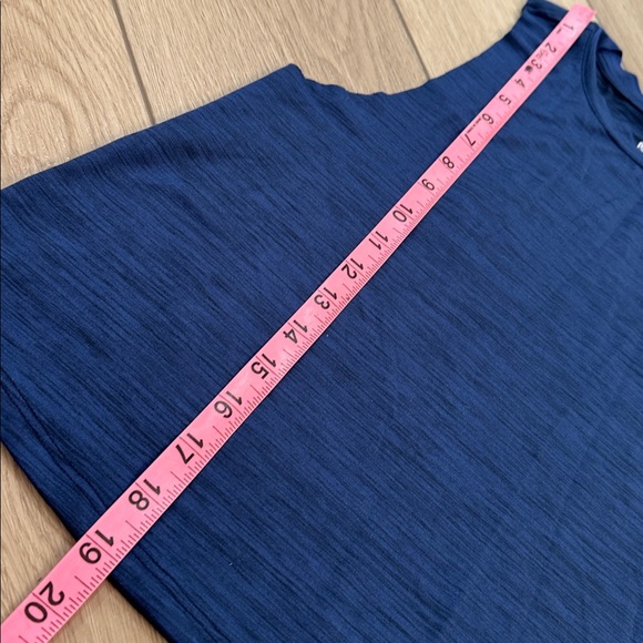 Born Primitive Racerback Tank Top Sz S Heather Blue Black Workout CrossFit Run - Picture 5 of 6